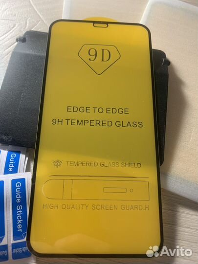 Защитное 9D стекло iPhone 11 / Xr