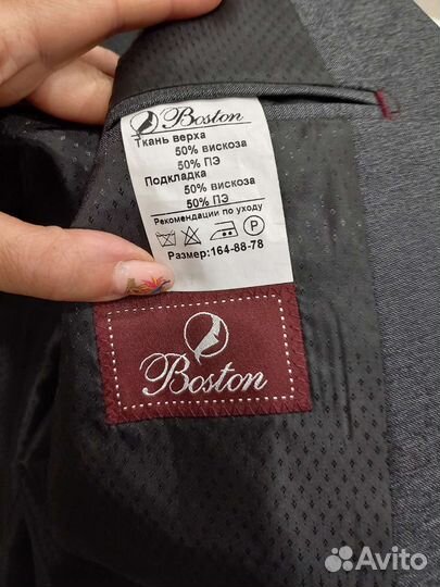 Пиджак школьный для мальчика 164