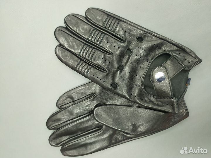 Перчатки мужские авто с пальцами 11разм код 317786