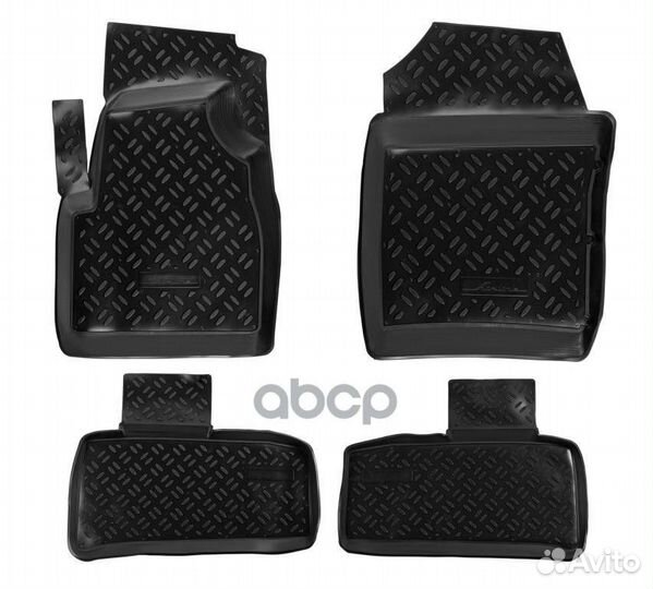 Ковры для UAZ Patriot (05-14) 4 шт. выс. борт тэп