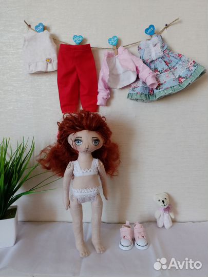 Кукла текстильная 