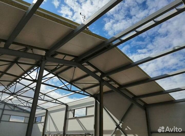 Быстровозводимый склад под ключ