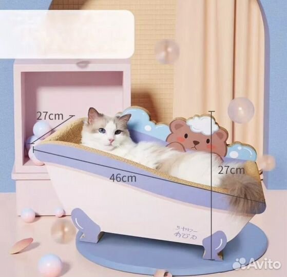 Двухслойная кошачья когтеточка