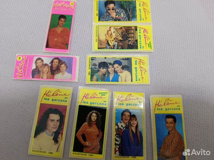 Наклейки вкладыши Элен и ребята