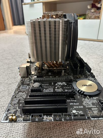 Связка i7 6700k+asus z170p+ ddr4+кулер