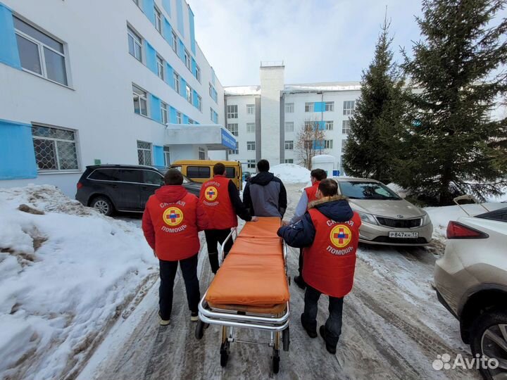 Перевозка лежачих больных профессионально