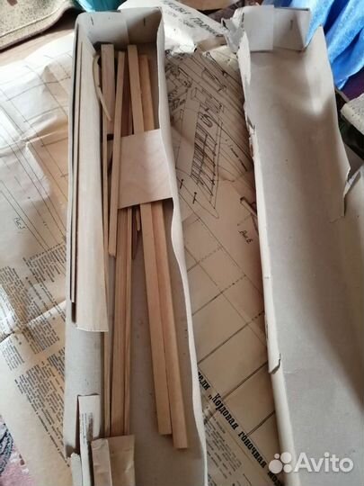 Конструктор СССР Кордовая гоночная модель самолета