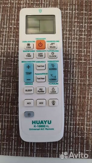 Пульт для кондиционера huayu K-1089E+L
