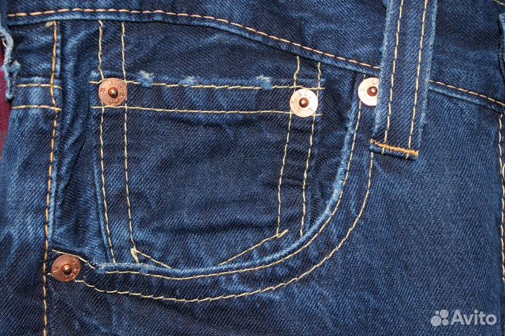 Джинсы Levis 907 W30 L34 клёш StuffLand