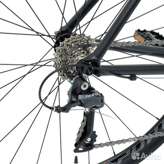 Велосипед welt R90 (2023) Matt Black Kra200