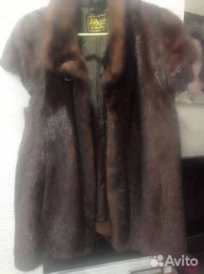 Безрукавка норковая