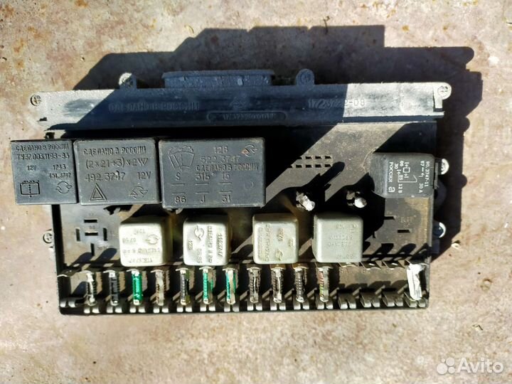 Блок предохранителей ваз 2108 2109