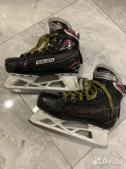 Хоккейные коньки bauer вратаря детские 13