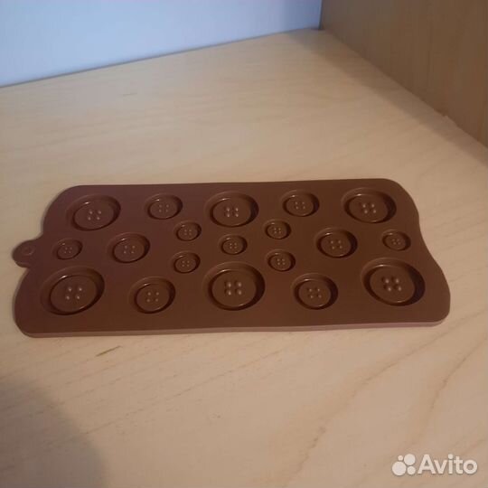 Силиконовая форма пуговка