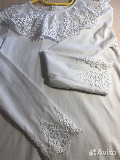 Блузка нарядная 128