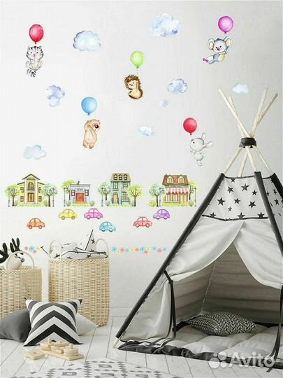 Нов. набор виниловых наклеек