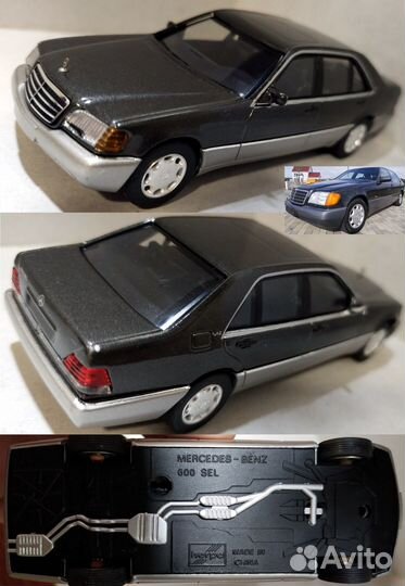 Модели Mercedes в м1/43