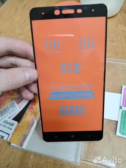 Защитное стекло на xiaomi redmi note 4x