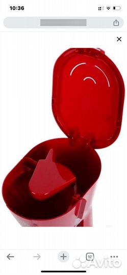 Кофеварка капельная красная bosch