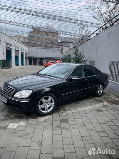 Mercedes-Benz S-класс 3.7 AT, 2004, 330 000 км