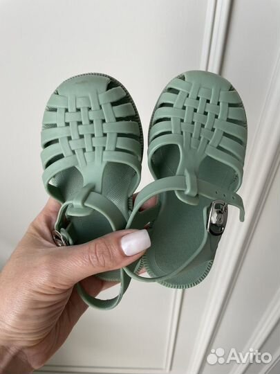 Сандали резиновые для девочки 23 р-р