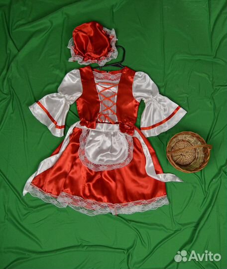 Костюм красной шапочки детский