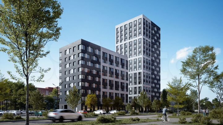 Квартира-студия, 23 м², 17/19 эт.