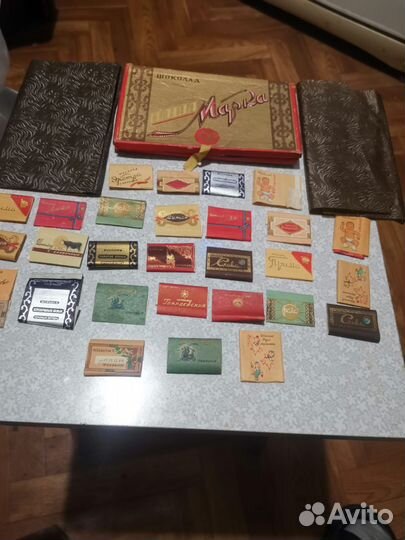 Коробка из пол шоколада наша марка СССР