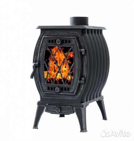 Печь отопительно-варочная чугунная «пмч-10С» Патин