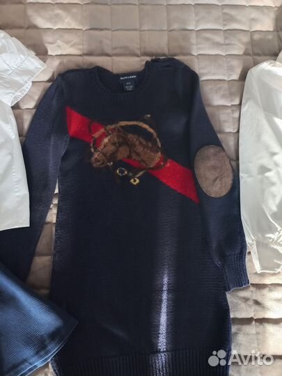 Вещи ralph lauren пакетом (платье, юбка, блузки)