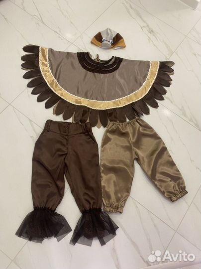 Костюм вороны, воробья