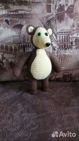 Игрушка мягкая вязаная