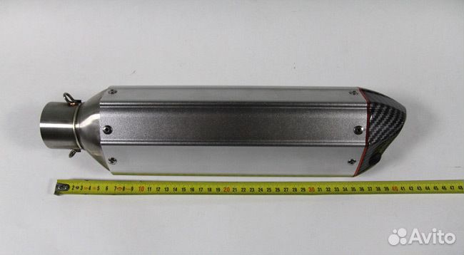 Глушитель универсальный, металлик, R-47