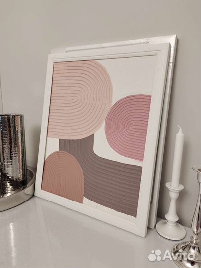 Интерьерная картина текстурная