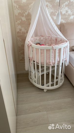 Кроватка-трансформер ellipsebed