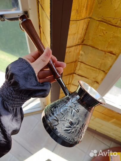 Турка для кофе медная/турки