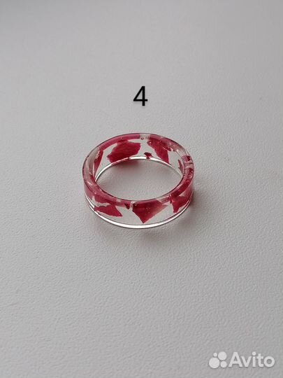 Кольца из эпоксидной смолы