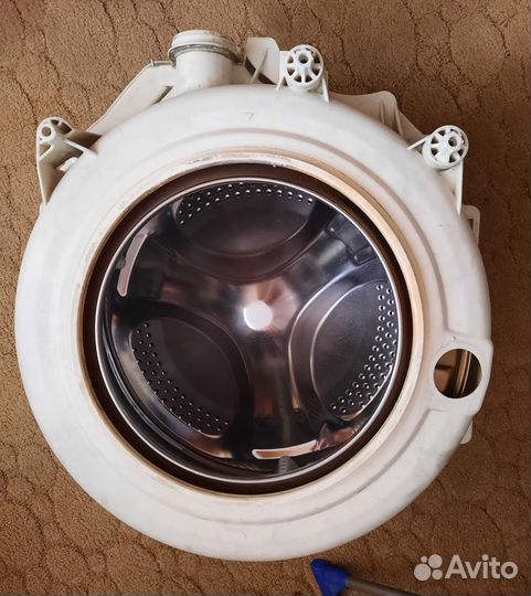 Бак стиральной машины indesit на запчасти