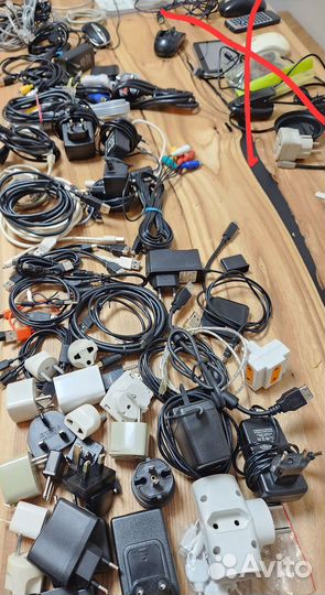 Провода, кабели, переходники от техники пакетом3кг