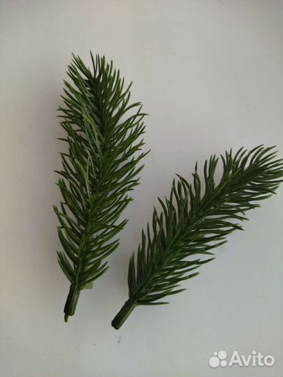 Новогодний декор, веточки ели