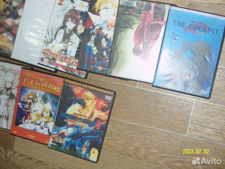 Dvd диски аниме