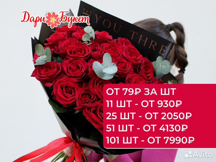 Розы с доставкой в Пензе