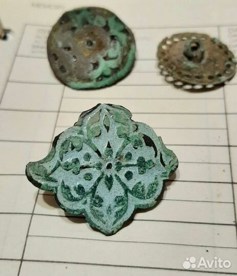 Пуговица царских времен, 1874 год