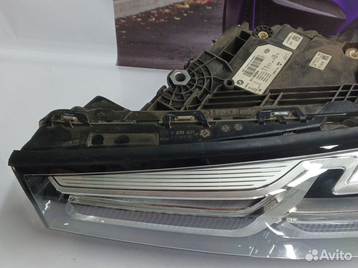 Фара левая BMW G30 LED Adaptive Хром Рестайлинг