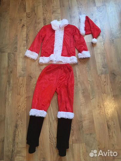 Прокат Костюм санты 4-6 лет