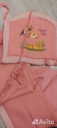 Бортики для детской кроватки