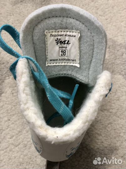 Коньки детские двухполозные 28р