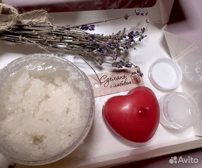 Подарочные наборы, скрабы, соль, сливки для ванн