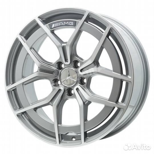 Литой диск в стиле Mercedes R19 5x112. Разные диза