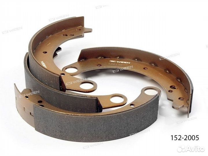 Тормозные колодки барабанные Ween 1522005